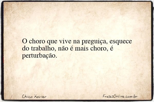 Frase de Chico Xavier