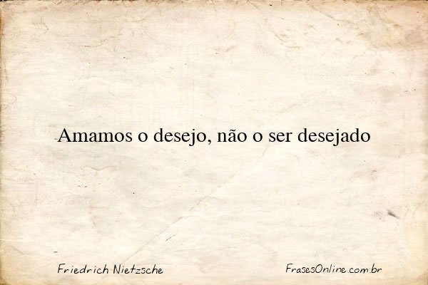 Frase de Friedrich Nietzsche