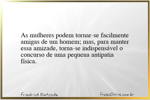 Frase de Friedrich Nietzsche