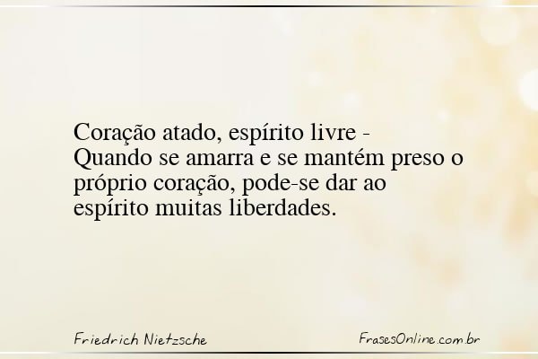 Frase de Friedrich Nietzsche