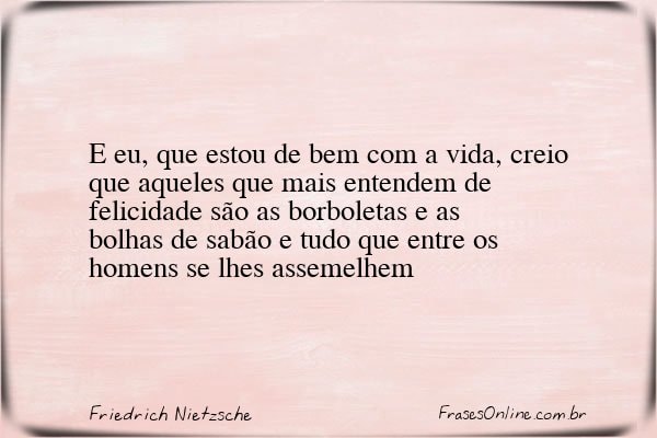 Frase de Friedrich Nietzsche