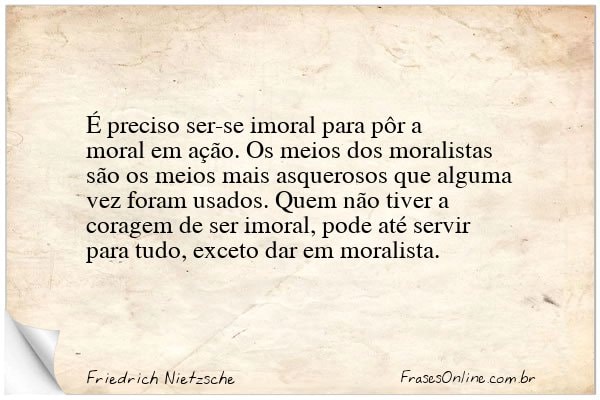 Frase de Friedrich Nietzsche