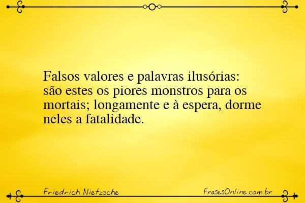 Frase de Friedrich Nietzsche