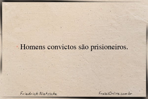 Frase de Friedrich Nietzsche