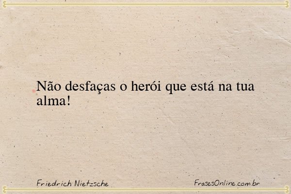 Frase de Friedrich Nietzsche