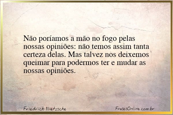 Frase de Friedrich Nietzsche