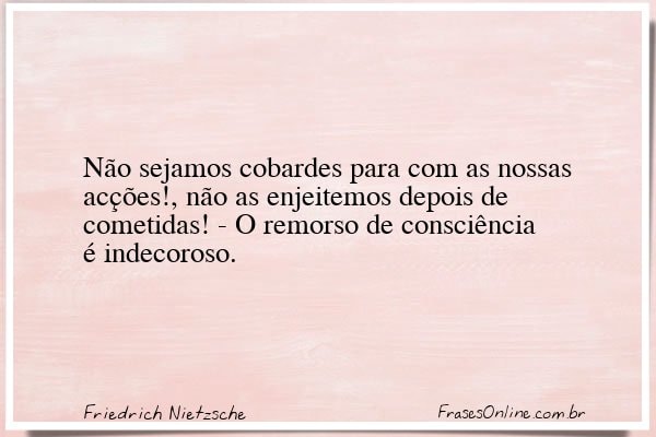 Frase de Friedrich Nietzsche