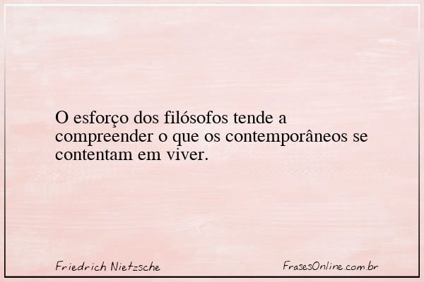 Frase de Friedrich Nietzsche