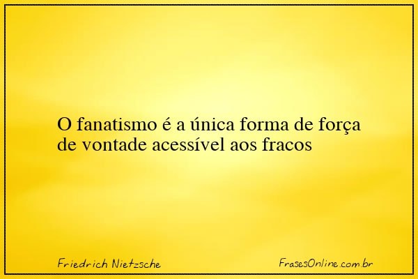 Frase de Friedrich Nietzsche