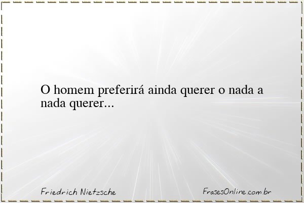 Frase de Friedrich Nietzsche