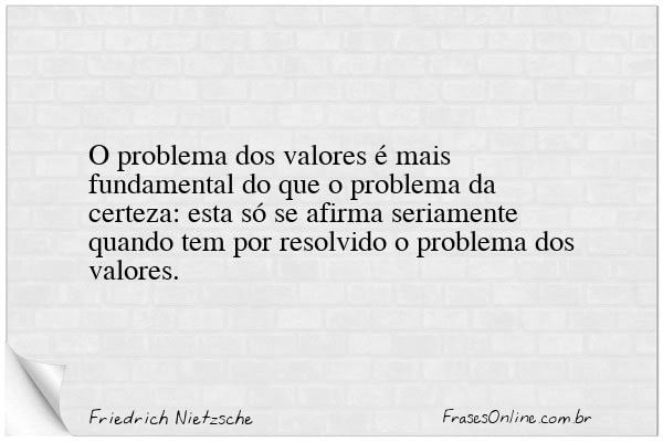 Frase de Friedrich Nietzsche