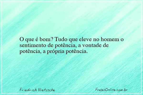 Frase de Friedrich Nietzsche