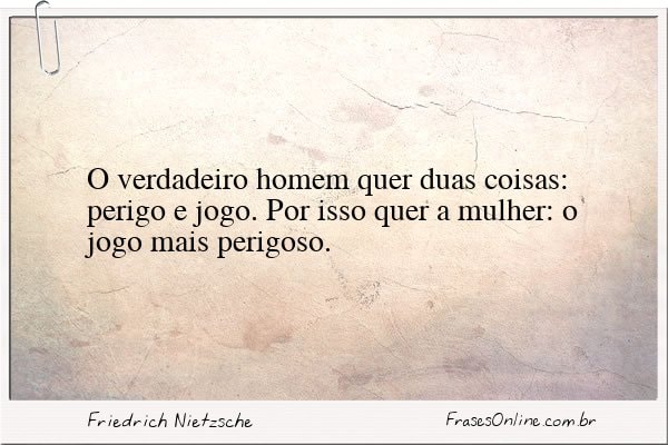 Frase de Friedrich Nietzsche