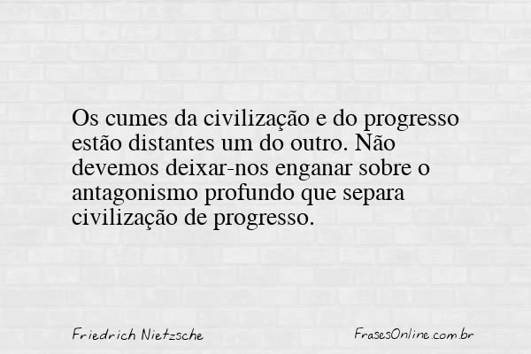 Frase de Friedrich Nietzsche