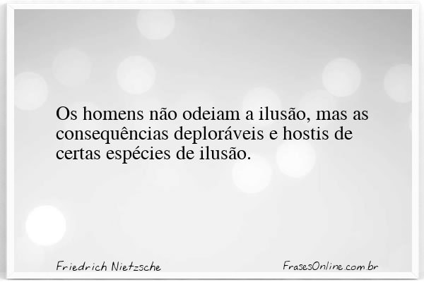 Frase de Friedrich Nietzsche