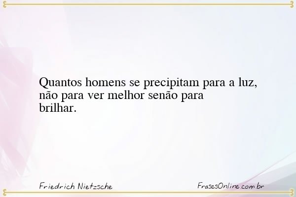 Frase de Friedrich Nietzsche