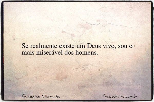 Frase de Friedrich Nietzsche