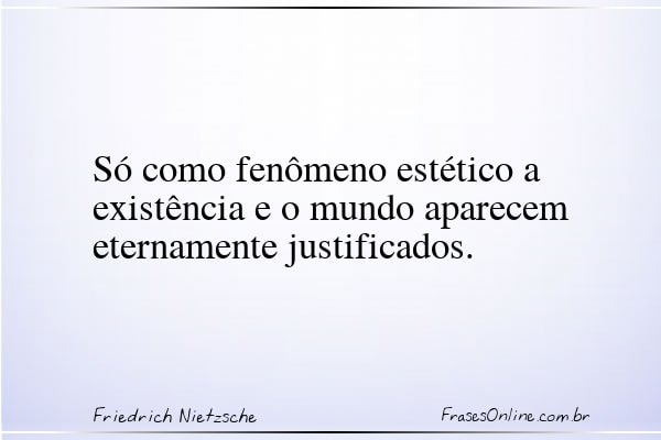 Frase de Friedrich Nietzsche