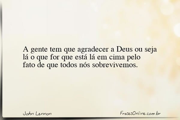 Frase de John Lennon