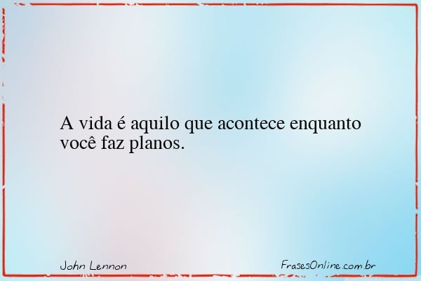 Frase de John Lennon