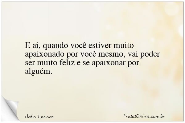 Frase de John Lennon