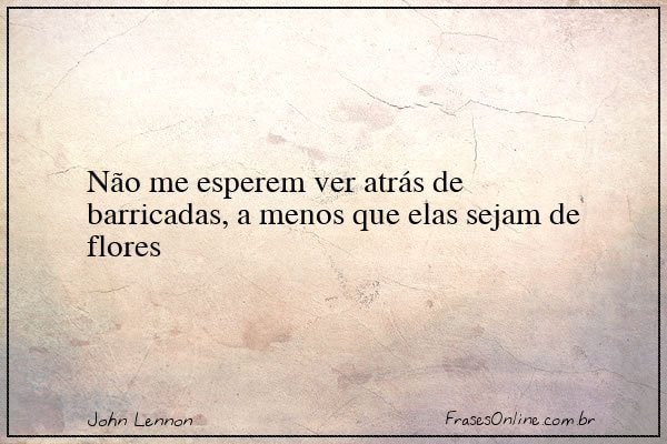 Frase de John Lennon