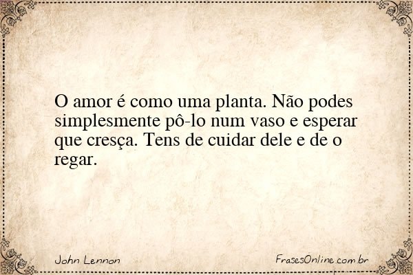 Frase de John Lennon