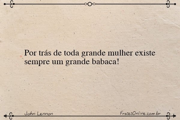 Frase de John Lennon