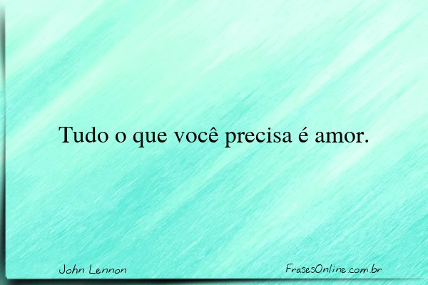 Frase de John Lennon