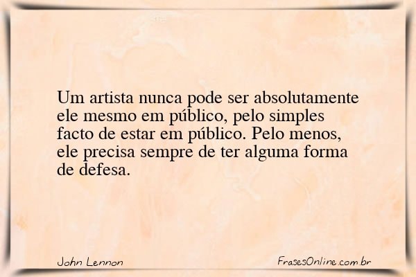 Frase de John Lennon