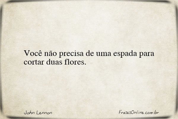 Frase de John Lennon