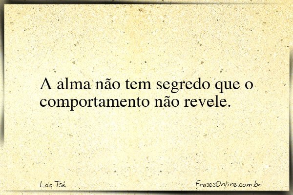 Frase de Lao Tsé