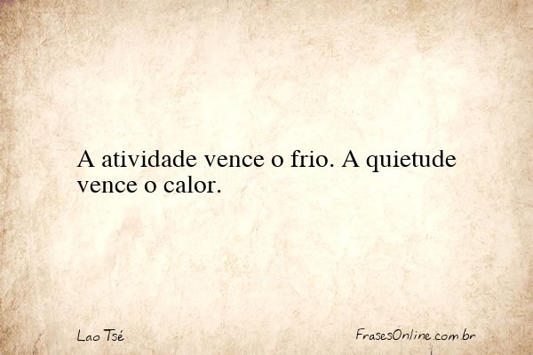 Frase de Lao Tsé