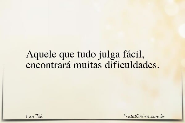 Frase de Lao Tsé