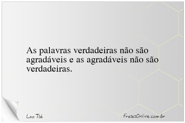 Frase de Lao Tsé