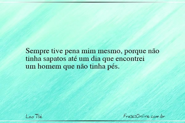 Frase de Lao Tsé