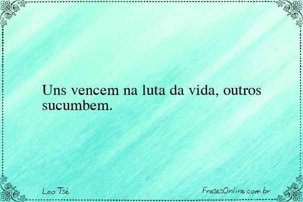 Frase de Lao Tsé