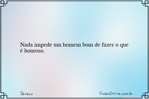 Frase de Sêneca