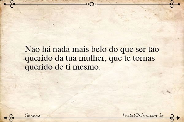 Frase de Sêneca