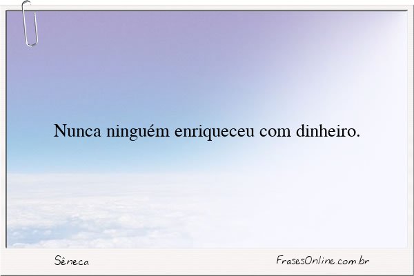 Frase de Sêneca