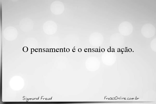 Frase de Sigmund Freud