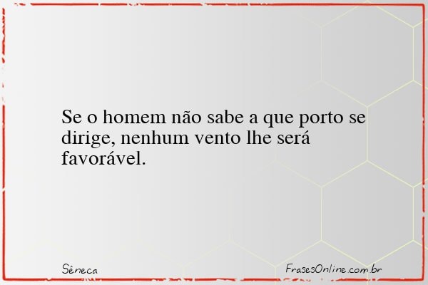 Frase de Sêneca