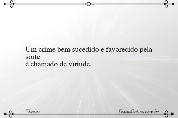 Frase de Sêneca