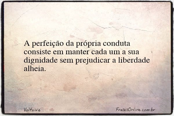 Frase de Voltaire