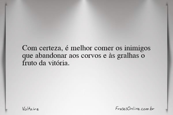 Frase de Voltaire