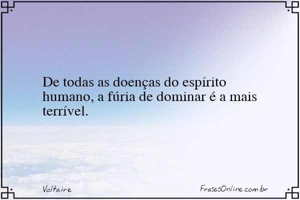 Frase de Voltaire