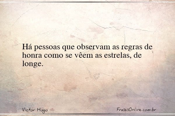 Frase de Victor Hugo