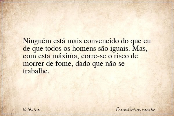 Frase de Voltaire