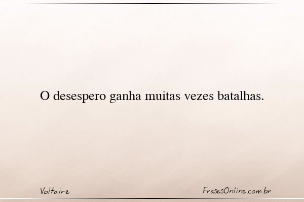 Frase de Voltaire