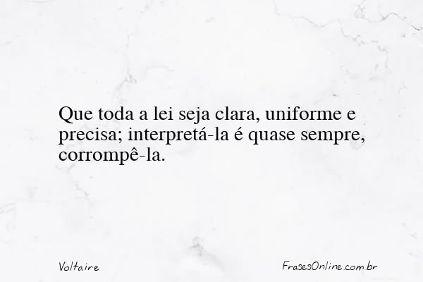 Frase de Voltaire